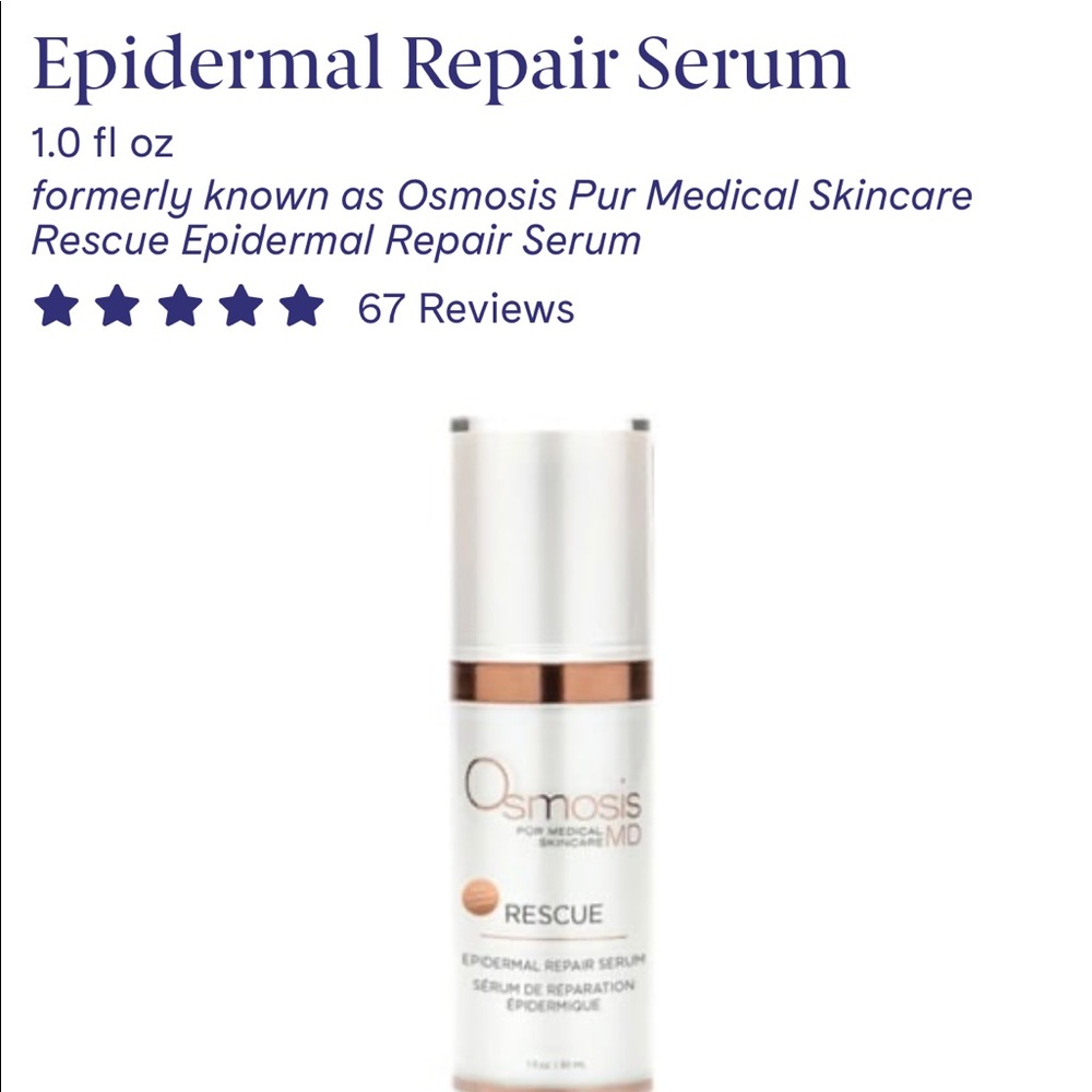 Osmosis repair serum